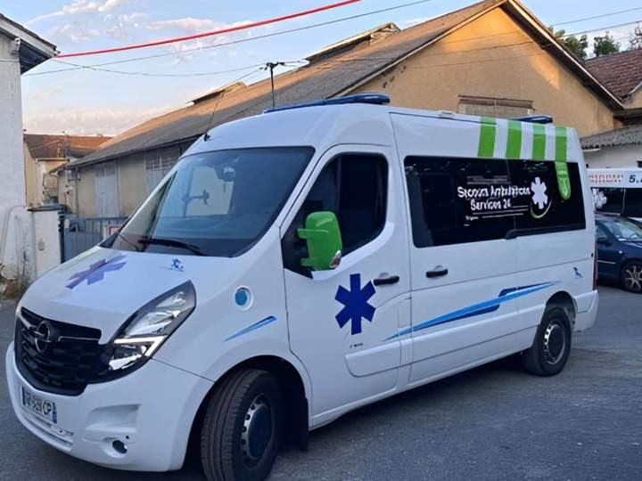 Intervention ambulance Périgueux