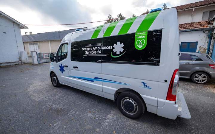 Service d’ambulance à Périgueux